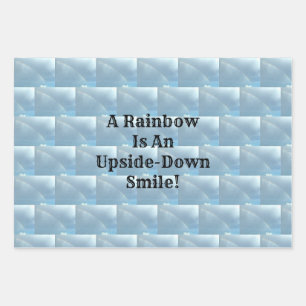 Feuille De Papier Cadeau Arc en ciel !