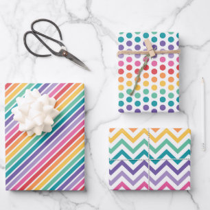 Feuille De Papier Cadeau Arcs-en-ciel pour vous