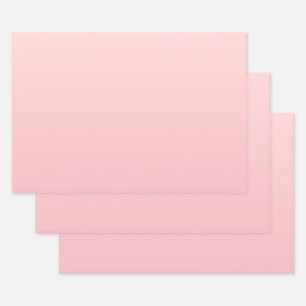 Feuille De Papier Cadeau Arrière - plan Pastel Pink Gradient