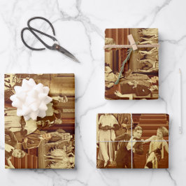 Feuille De Papier Cadeau Art Deco Night Club