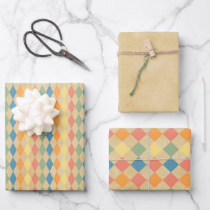 Feuille De Papier Cadeau Baby Circus