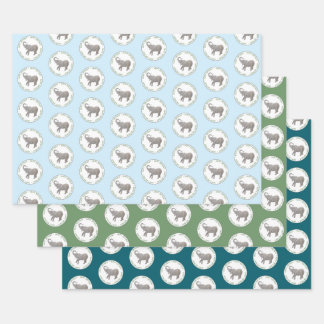 Feuille De Papier Cadeau Baby Elephant Birthday