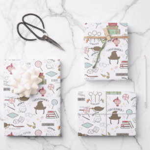 Feuille De Papier Cadeau Baby shower Harry Potter simple
