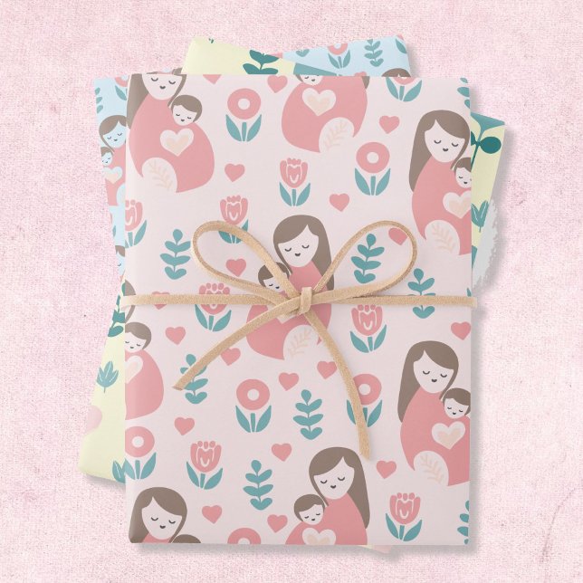 Feuille De Papier Cadeau Baby shower Nouveau-né 3 (Créateur téléchargé)