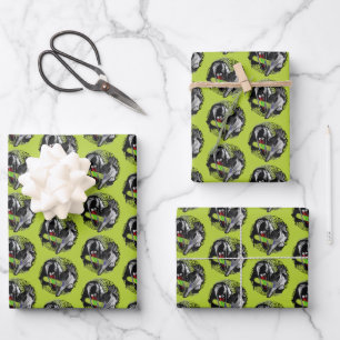 Feuille De Papier Cadeau Beetlejus   Adam & Barbara Scary