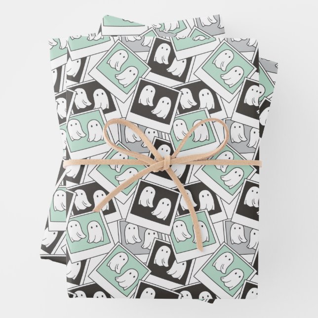 Feuille De Papier Cadeau Beetlejus | Chibi Lydia Ghost Photography (En situation)