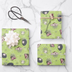 Feuille De Papier Cadeau Beetlejus   Cute Chibi Toss Motif