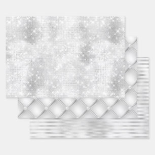 Feuille De Papier Cadeau Belle White Designs Mariage Événements