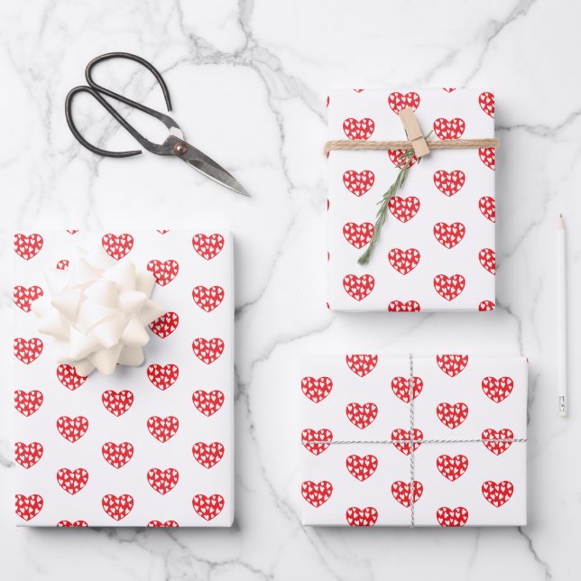 Feuille De Papier Cadeau Big Red (Recto)