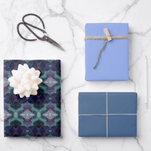 Feuille De Papier Cadeau Bijoux charme écossais