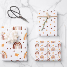 Bohemian Terracotta Rainbow 1er anniversaire