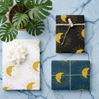 Boho Line Sun et Moon Art Golden Variété Pack