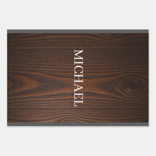 Feuille De Papier Cadeau Bois Rustique Michael – Force Naturelle Artisanale