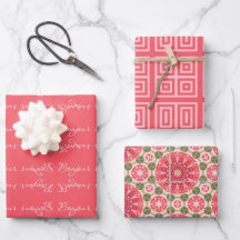 Bonjour Rose Rouge et rose
