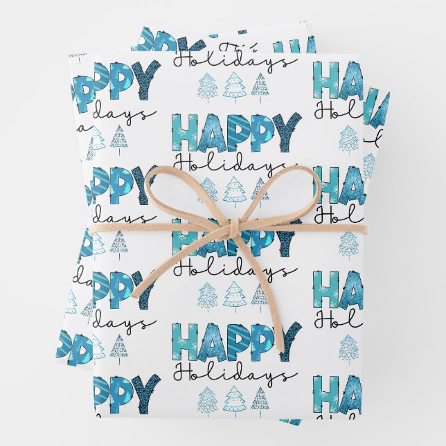 Feuille De Papier Cadeau Bonne Personnaliser des fêtes (En situation)