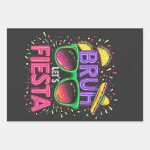 Feuille De Papier Cadeau Bruh, Fiesta Cinco De Mayo Culture mexicaine