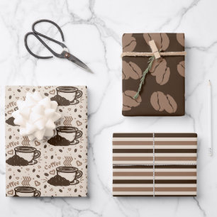 Feuille De Papier Cadeau Café Vibe Trio 3