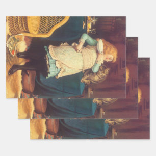 Feuille De Papier Cadeau Cajolerie Mieux que Taquinerie Charles Burton Barb