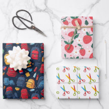 Cartable Scissors Fraise
