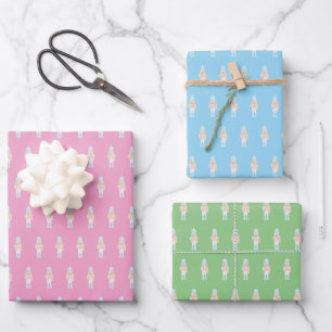 Feuille De Papier Cadeau Casse-noix avec Sucre de canne