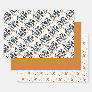 Feuille De Papier Cadeau Célébration du diplôme