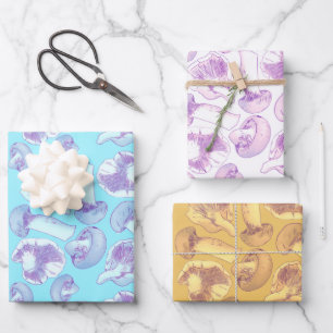 Feuille De Papier Cadeau Champagne Medley
