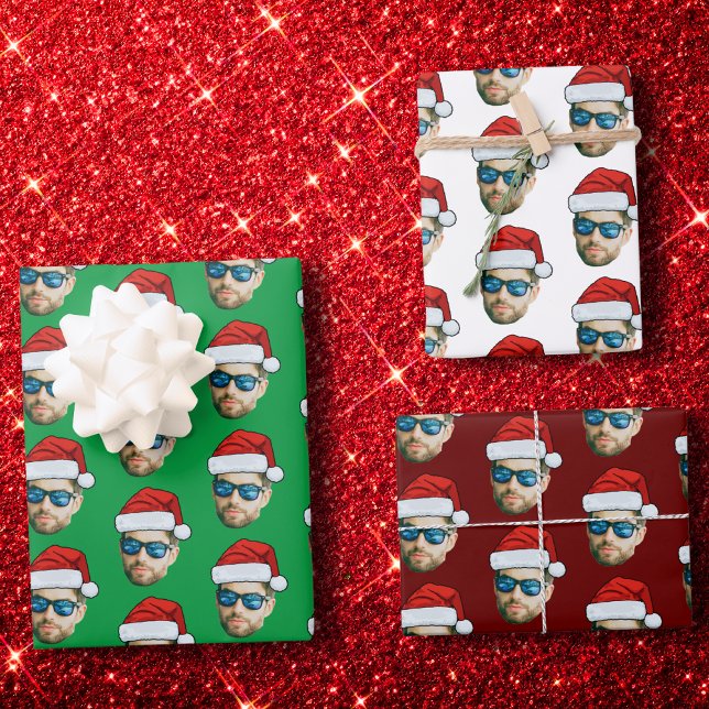 Feuille De Papier Cadeau Chapeau de Père Noël (Créateur téléchargé)