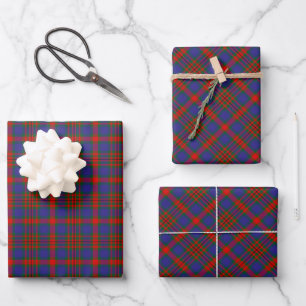 Feuille De Papier Cadeau Clan Carnegie Tartan