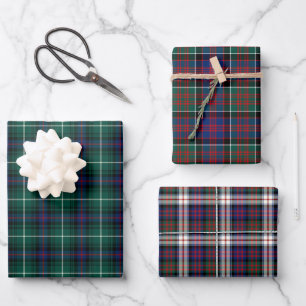 Feuille De Papier Cadeau Clan MacDonald Variations Tartan