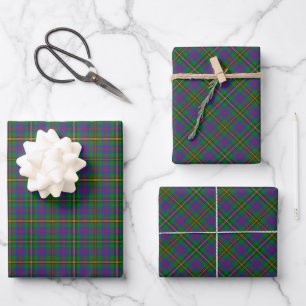 Feuille De Papier Cadeau Clan Wood