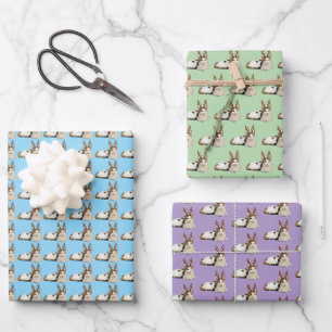 Feuille De Papier Cadeau Cléopâtre des rennes