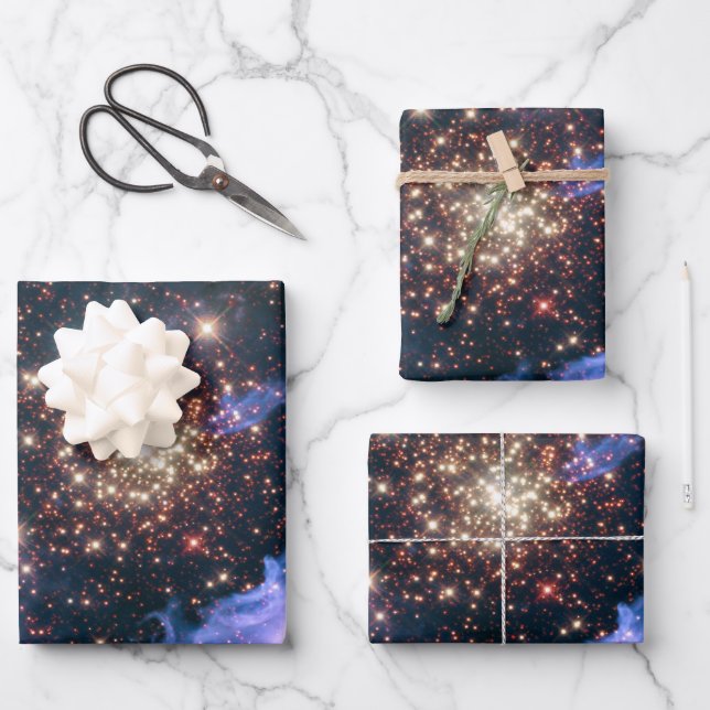 Feuille De Papier Cadeau Cluster étoile NGC 3603 (Recto)