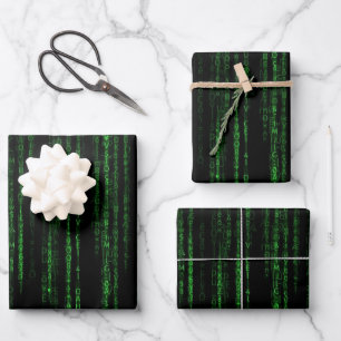 Feuille De Papier Cadeau Code matriciel