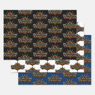 Feuille De Papier Cadeau Collection de logos de Dungeon Crawler 2