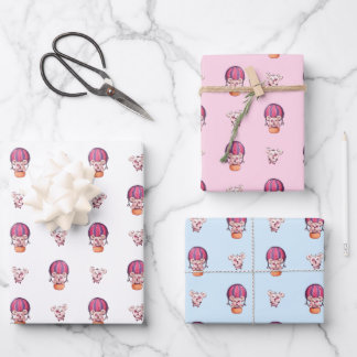 Feuille De Papier Cadeau Collection d'ours itinérants