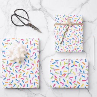 Feuille De Papier Cadeau Confetti Dazzle (Sprinkles)