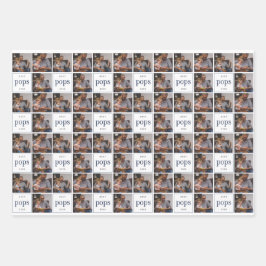 Feuille De Papier Cadeau Coordination des meilleures Fêtes des pères