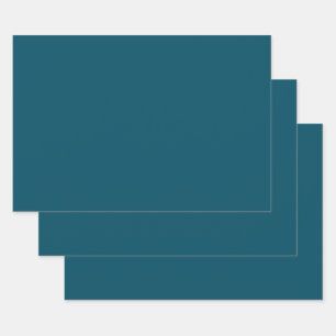 Feuille De Papier Cadeau Couleur bleu vert turquoise