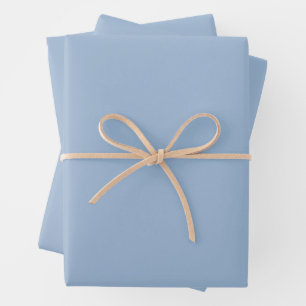 Feuille De Papier Cadeau Couleur solide en céramique