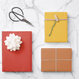 Feuille De Papier Cadeau Couleurs de la maison de fées rouges