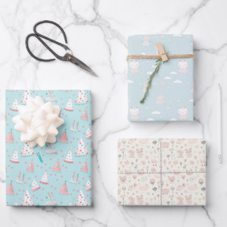 Feuille De Papier Cadeau Couleurs Et Thème Neutres