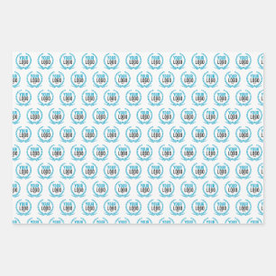 Feuille De Papier Cadeau Créer un logo personnalisé  