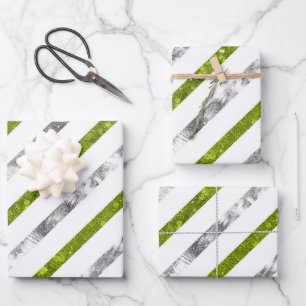 Feuille De Papier Cadeau Créez vos propres rayures texturées