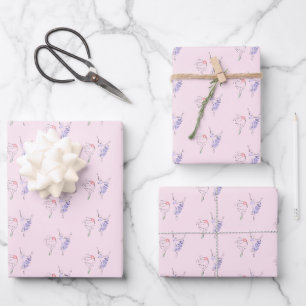 Feuille De Papier Cadeau Danseurs de ballet Studio de danse Artistique