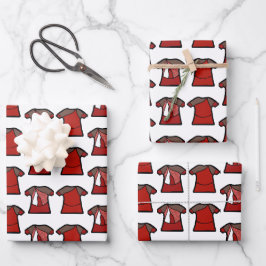 Feuille De Papier Cadeau Danseuse Red Spark