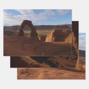 Feuille De Papier Cadeau Delicate Arch II au Parc national des Arches