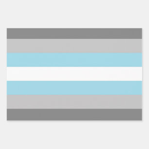 Feuille De Papier Cadeau DemiBoy