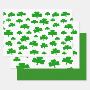 Feuille De Papier Cadeau Domaine de Shamrock