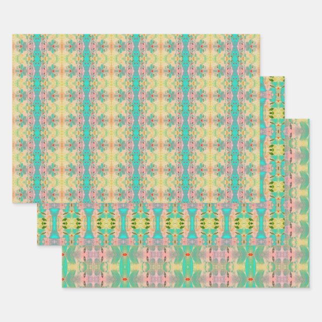 Feuille De Papier Cadeau Doublure De Douche Oh Trop Jolie (Lot)