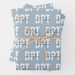 Feuille De Papier Cadeau DPT Docteur en physiothérapie